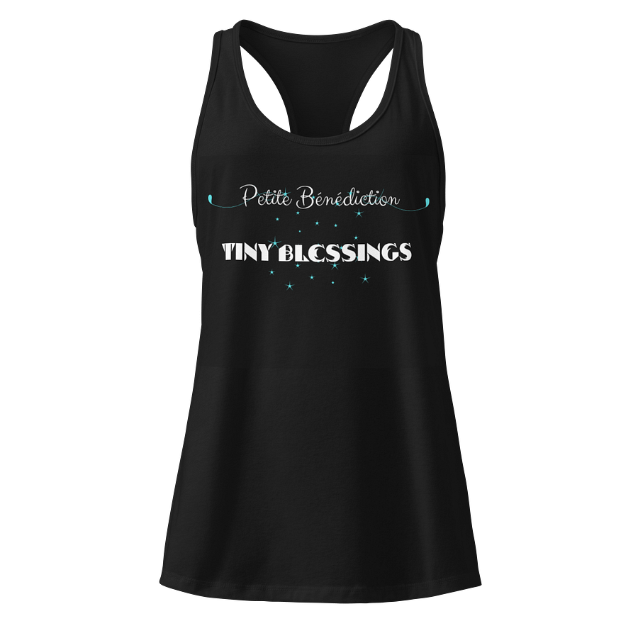 Tiny Blessings Racerback Tank product image (1)