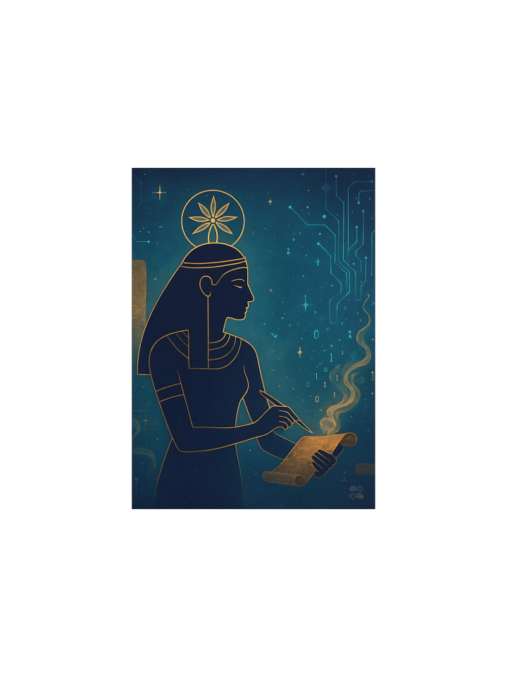 Goddess Ritual, Internet with Seshat Mini-Poster product image (1)