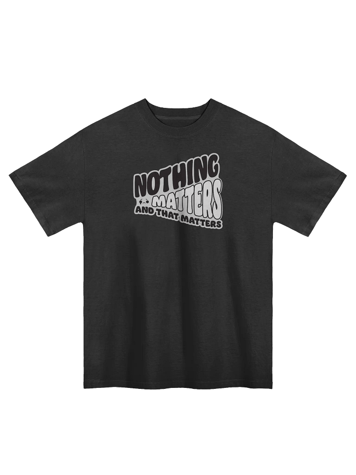 Matters Oversized Shirt blk product image (1)
