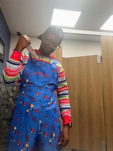 #halloween2025 #chucky #djchucky #bookLBoogie #costume #halloween #caughtabody #citysocial #truthlounge #fridaynight #iwaslit...