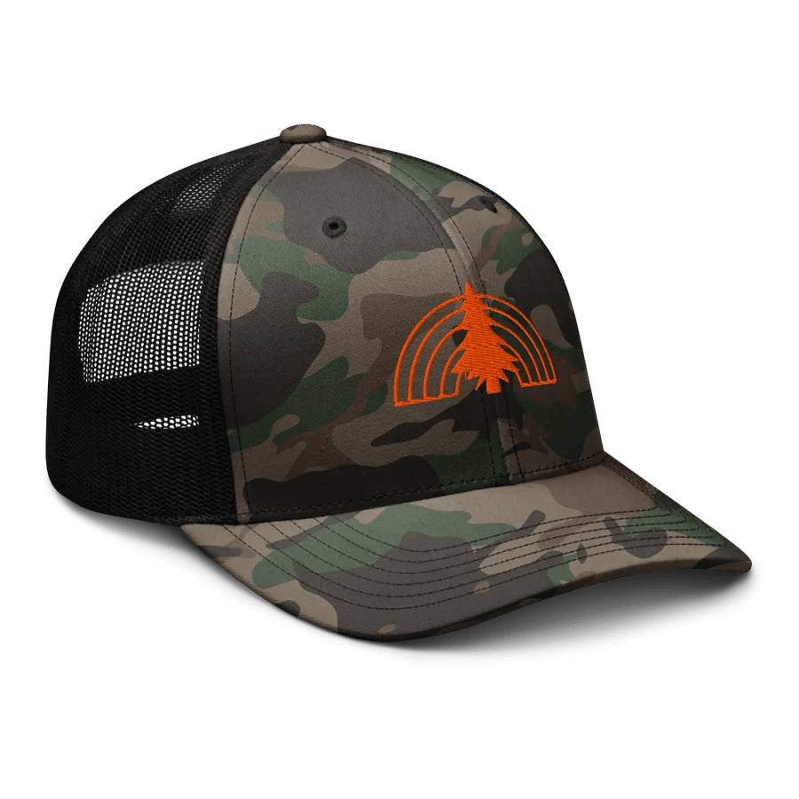 Pride Pine Trucker Hat product image (8)