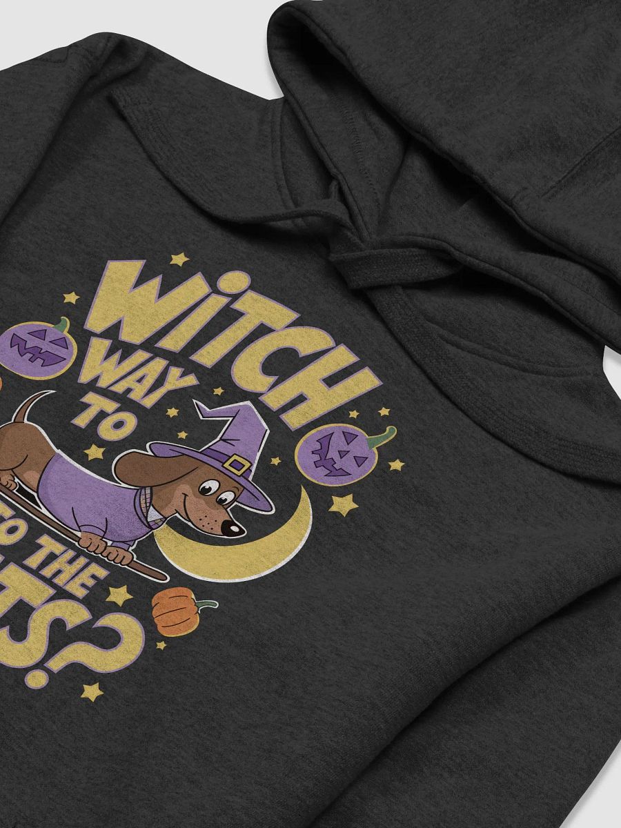 Witch Way to the Treats? Dachshund Halloween Hoodie product image (13)