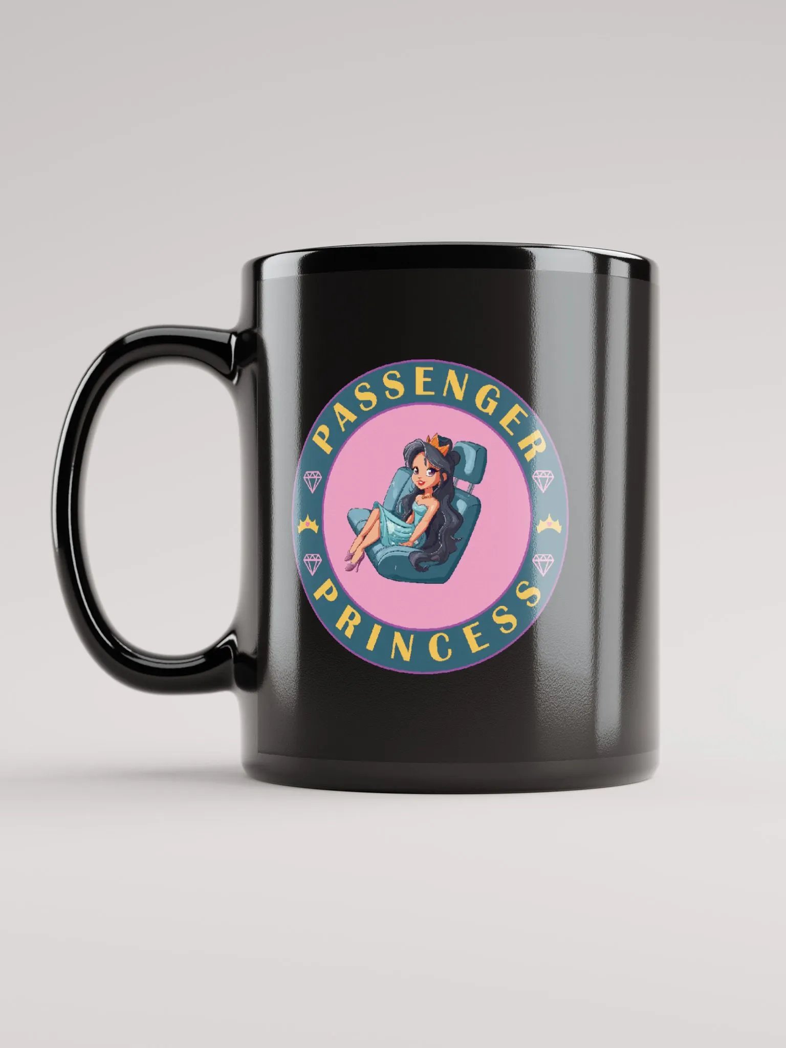 Passenger Princess Always | Black Mug product image (11)