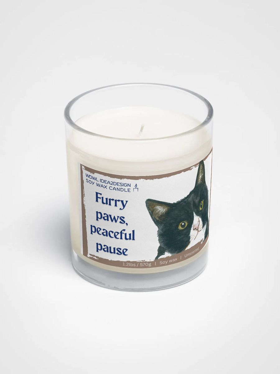 Tuxedo Cat Lover Best Gift, Large Capacity, Great Value & Eco-Friendly Candle – 1.2 lbs of Pure Serenity product image (2)