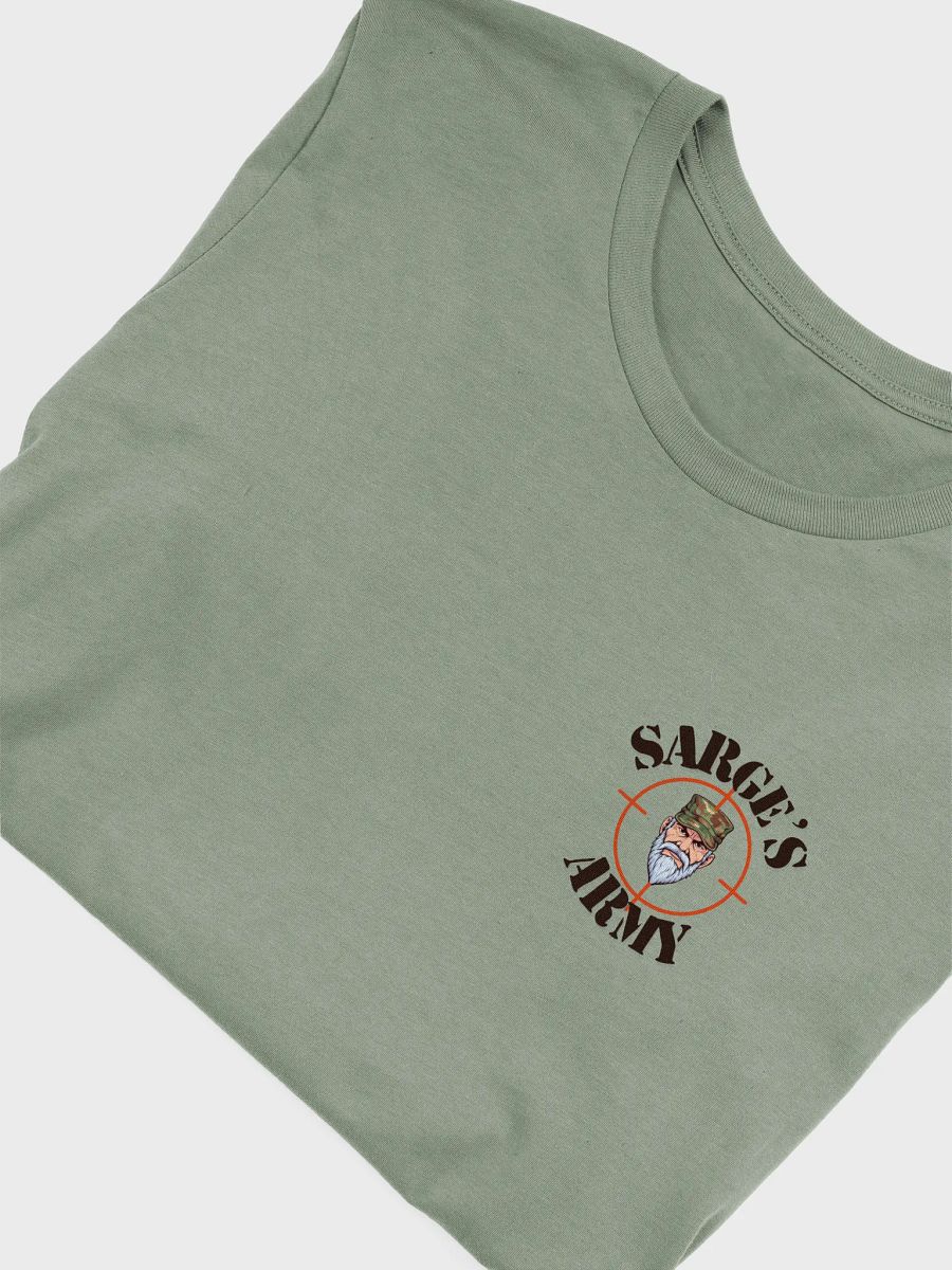 Official SARGE'S ARMY comfy T-Shirt - Light product image (1)