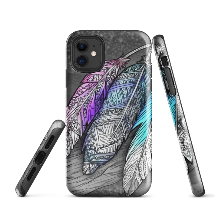 G Feathers, Tough Case for iPhone® by Allcolor product image (1)