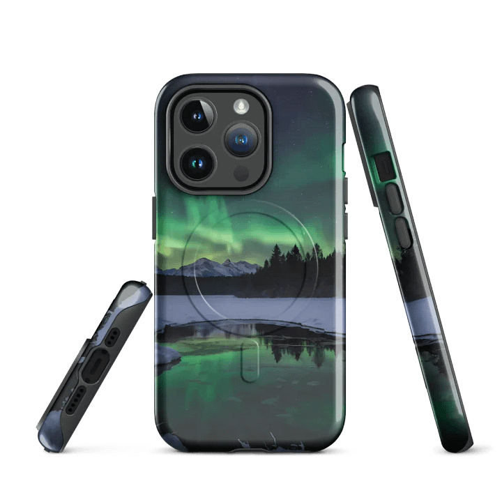 MagSafe® Tough Case for iPhone – Mystic Lights product image (3)