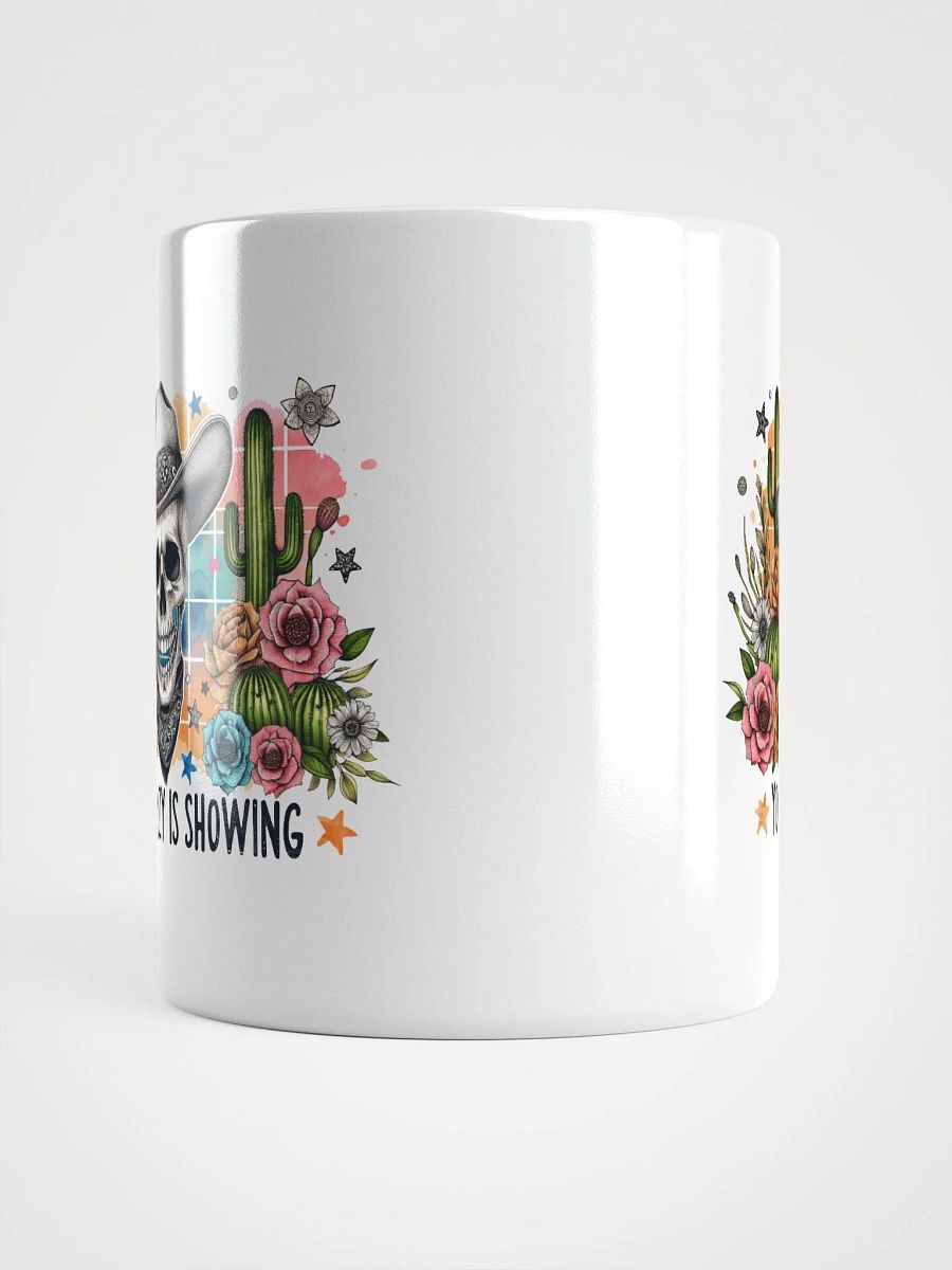 Desert Cowboy Skull Crazy Showing Mug product image (4)