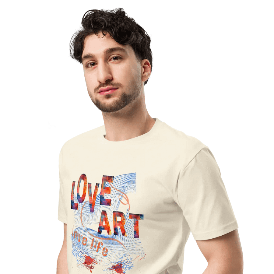 T Shirt for the artist mom “ Love Making Art’  Perfect gift product image (4)