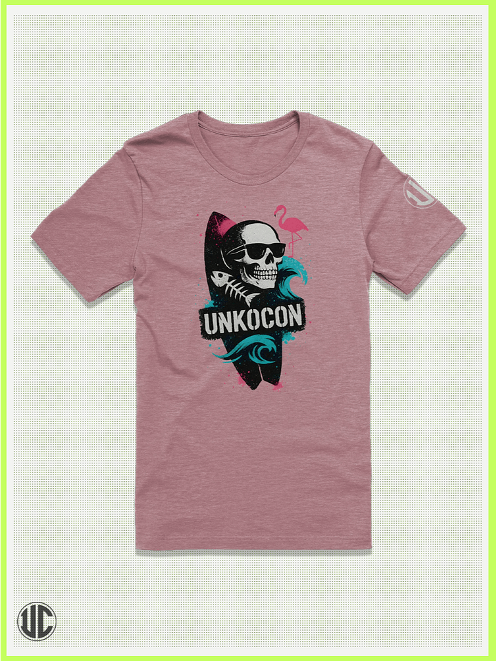 Skully Island Vibes – UnkoCon Surf Culture T-Shirt product image (1)