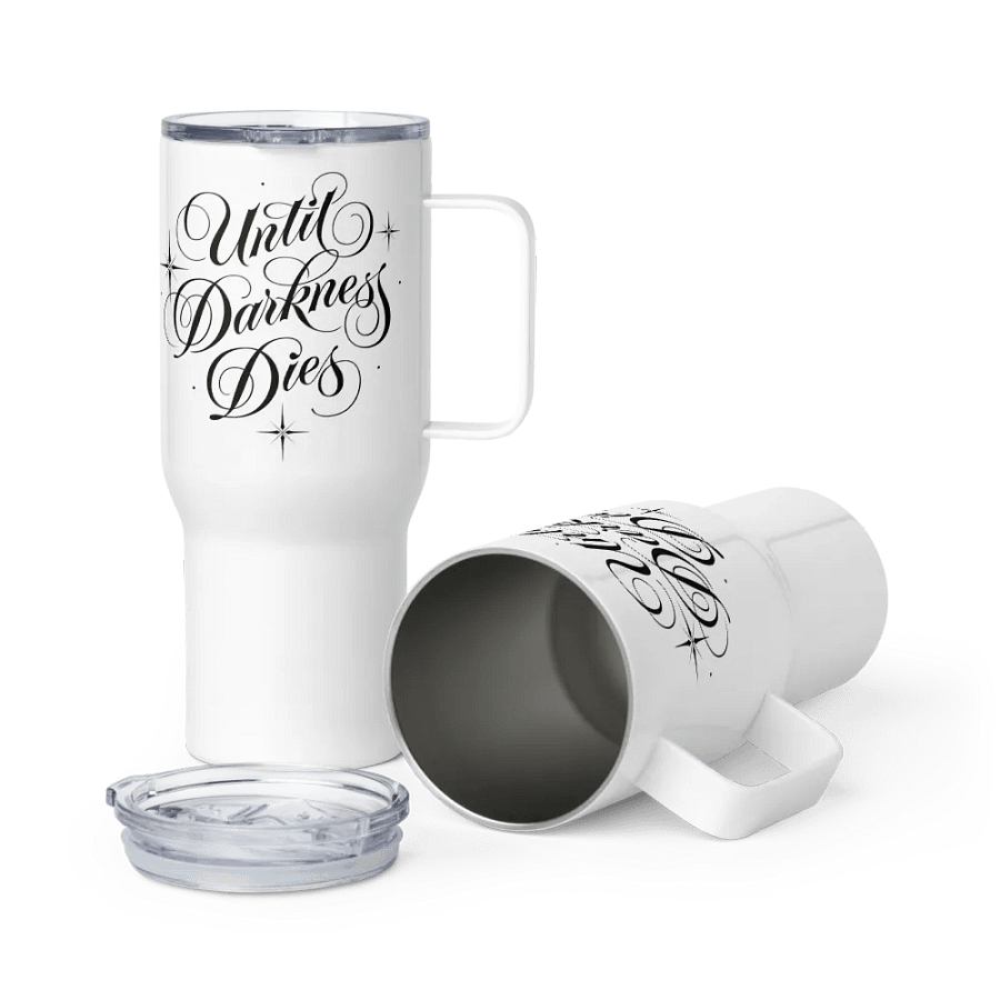 Until Darkness Dies (simple design) Travel Mug product image (6)