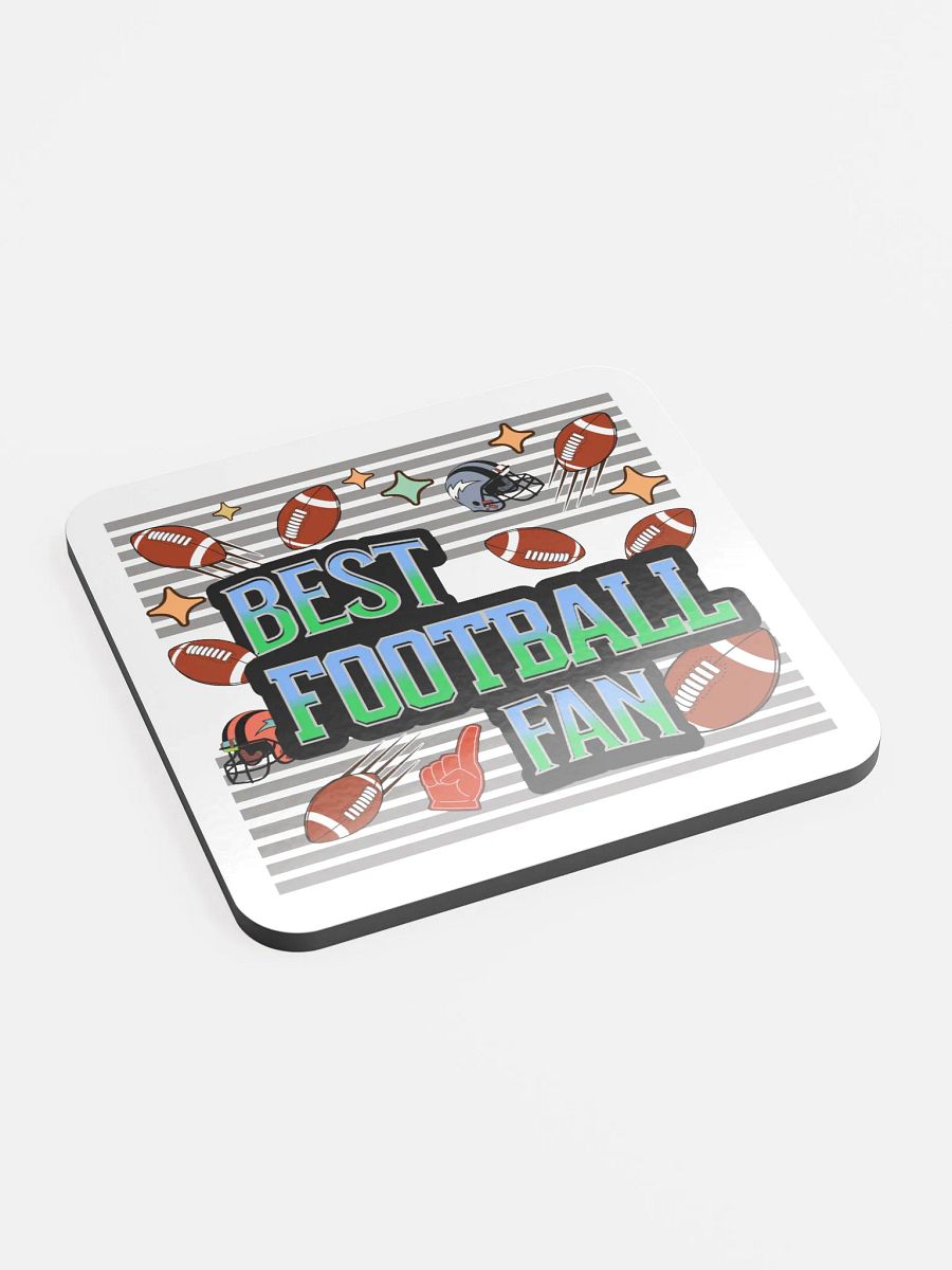 Best Football Fan Fan-tastic Coaster product image (3)