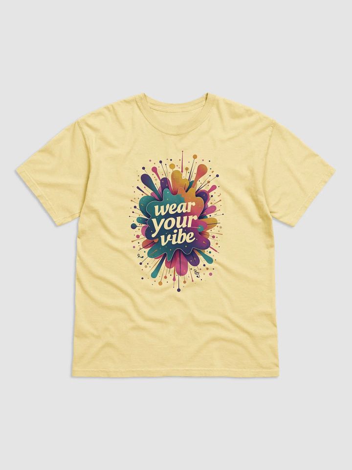Wear Your Vibe - Vibrant Vector T-Shirt Design product image (1)