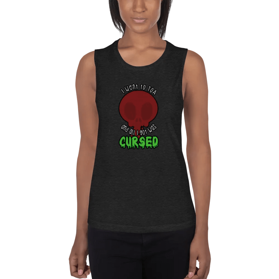 All I Got Was Cursed - Death Knight - Women's Style Muscle Tank product image (1)