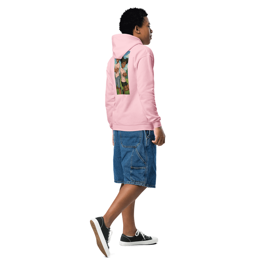 Royal Pink Geometric Crown Hoodie product image (5)