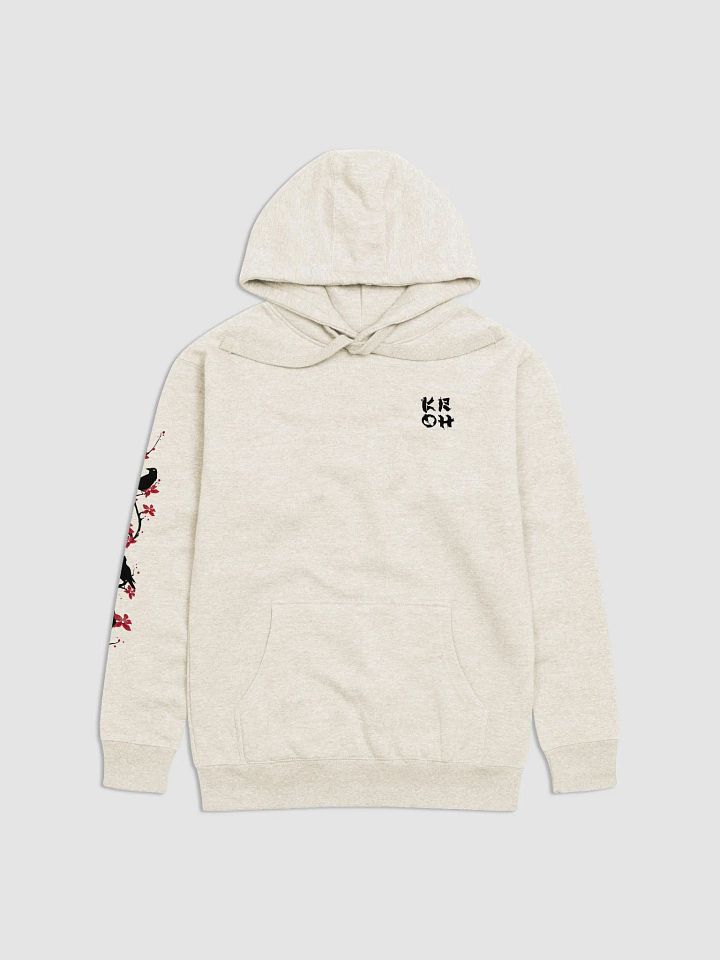 blossom hoodie ~ bone product image (2)