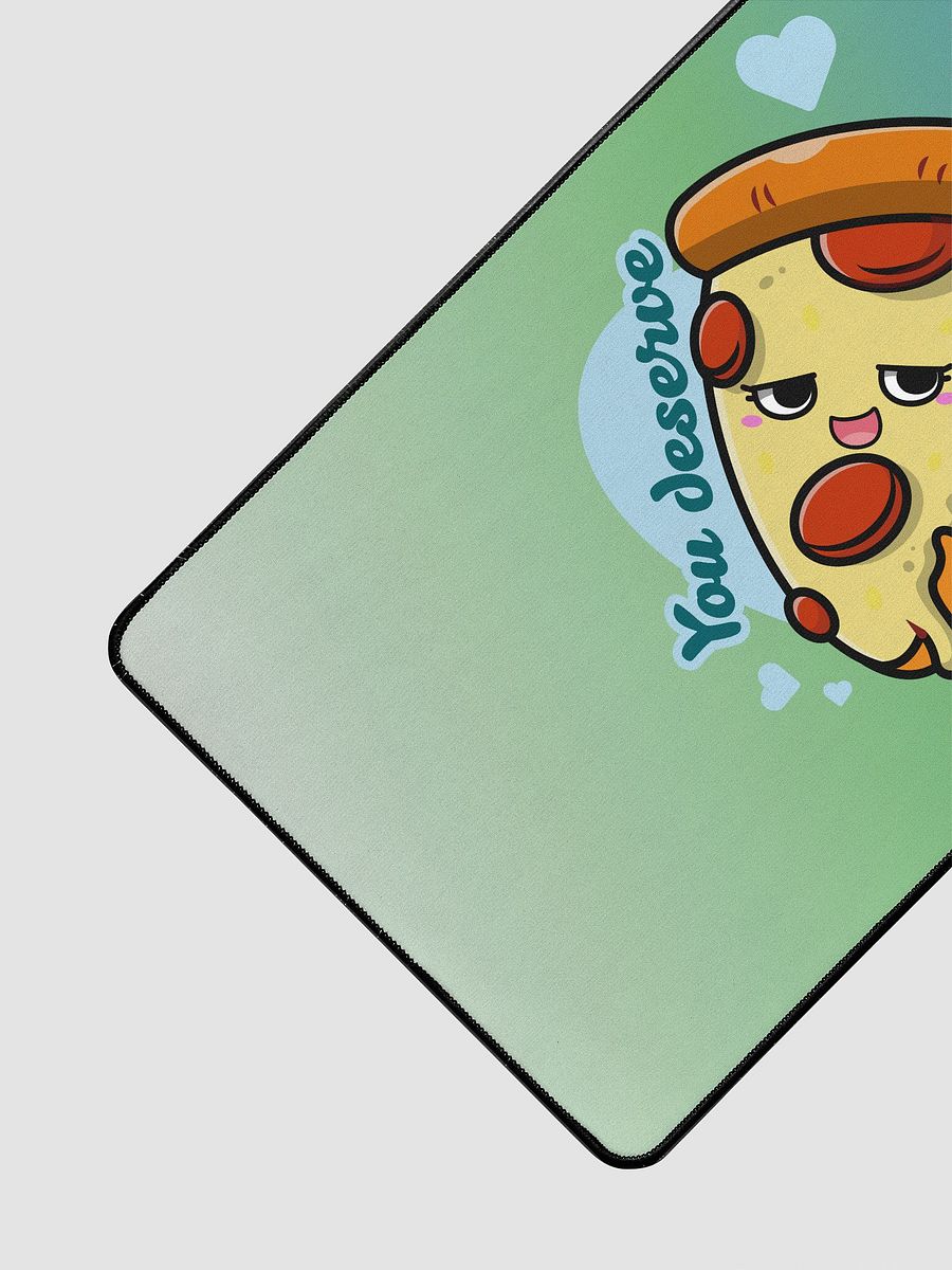 You da best! You deserve pizza! Desk Mat product image (3)