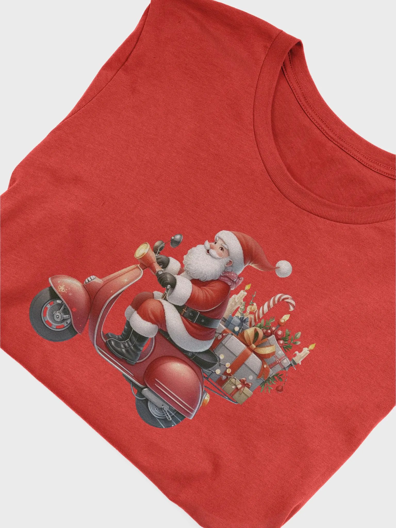 Christmas Santa Scooter Riding 02 product image (25)