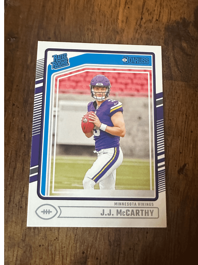 2024 Donrus Rated Rookie JJ McCarthy product image (1)