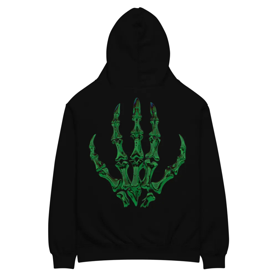 Gradient Typography Hoodie - Smaragd Green product image (5)