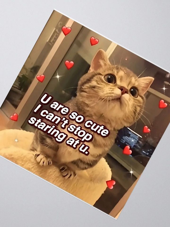 Kiss Cut Stickers: Meme Cats product image (2)
