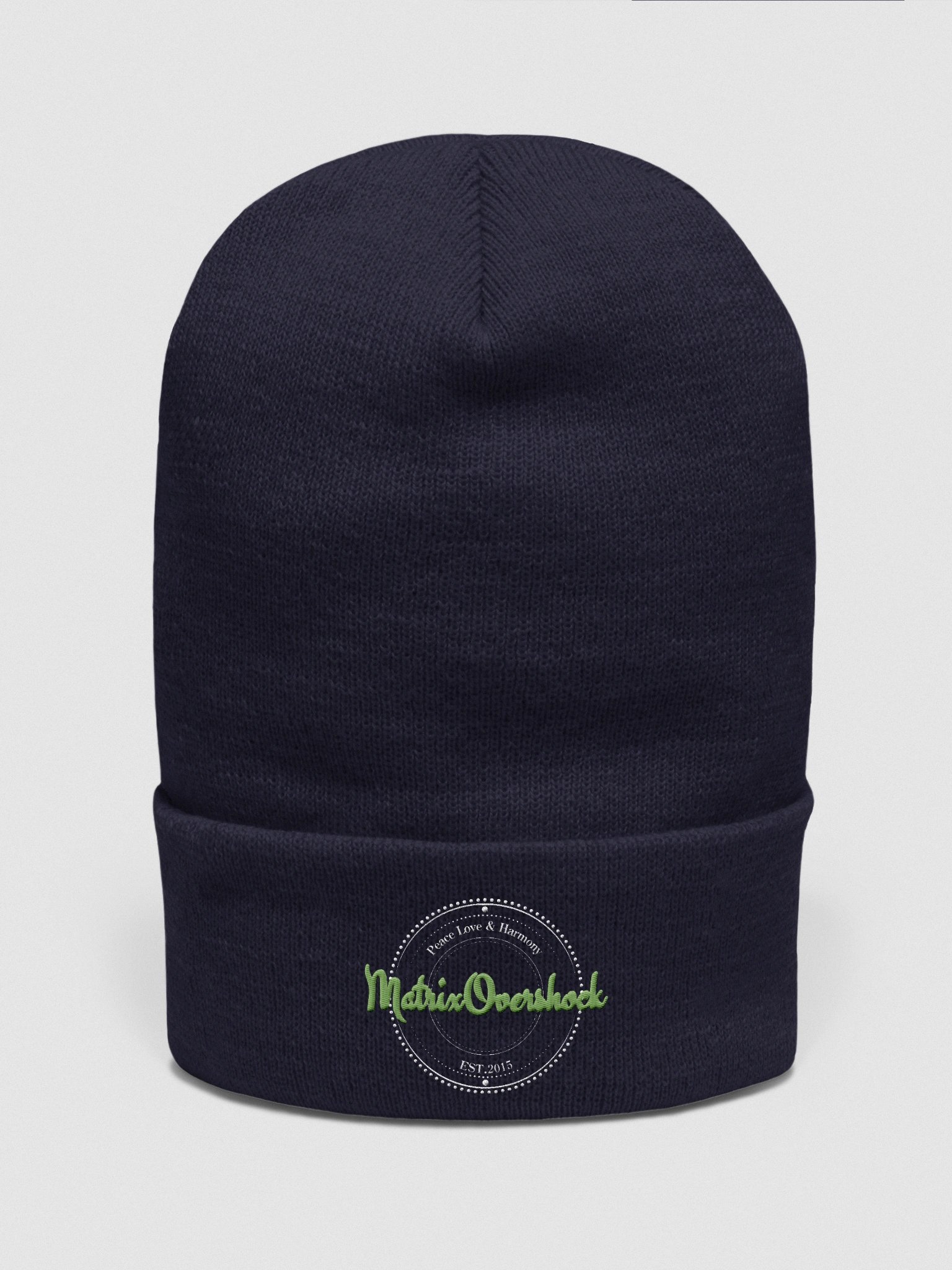 Matrixovershock Beanie - Green Font product image (1)
