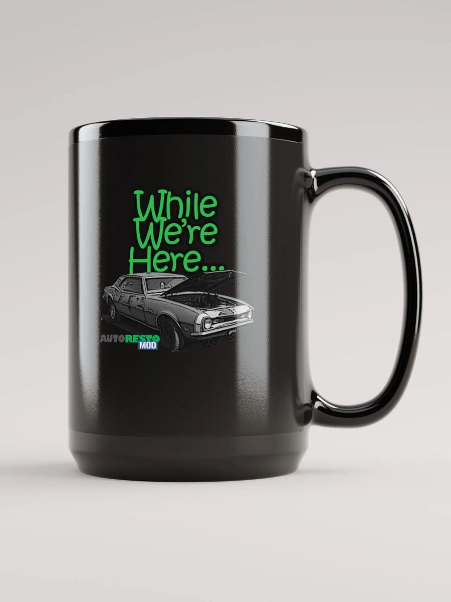 Clapped Out Camaro 15oz Autorestomod Mug with ARM Logo product image (1)