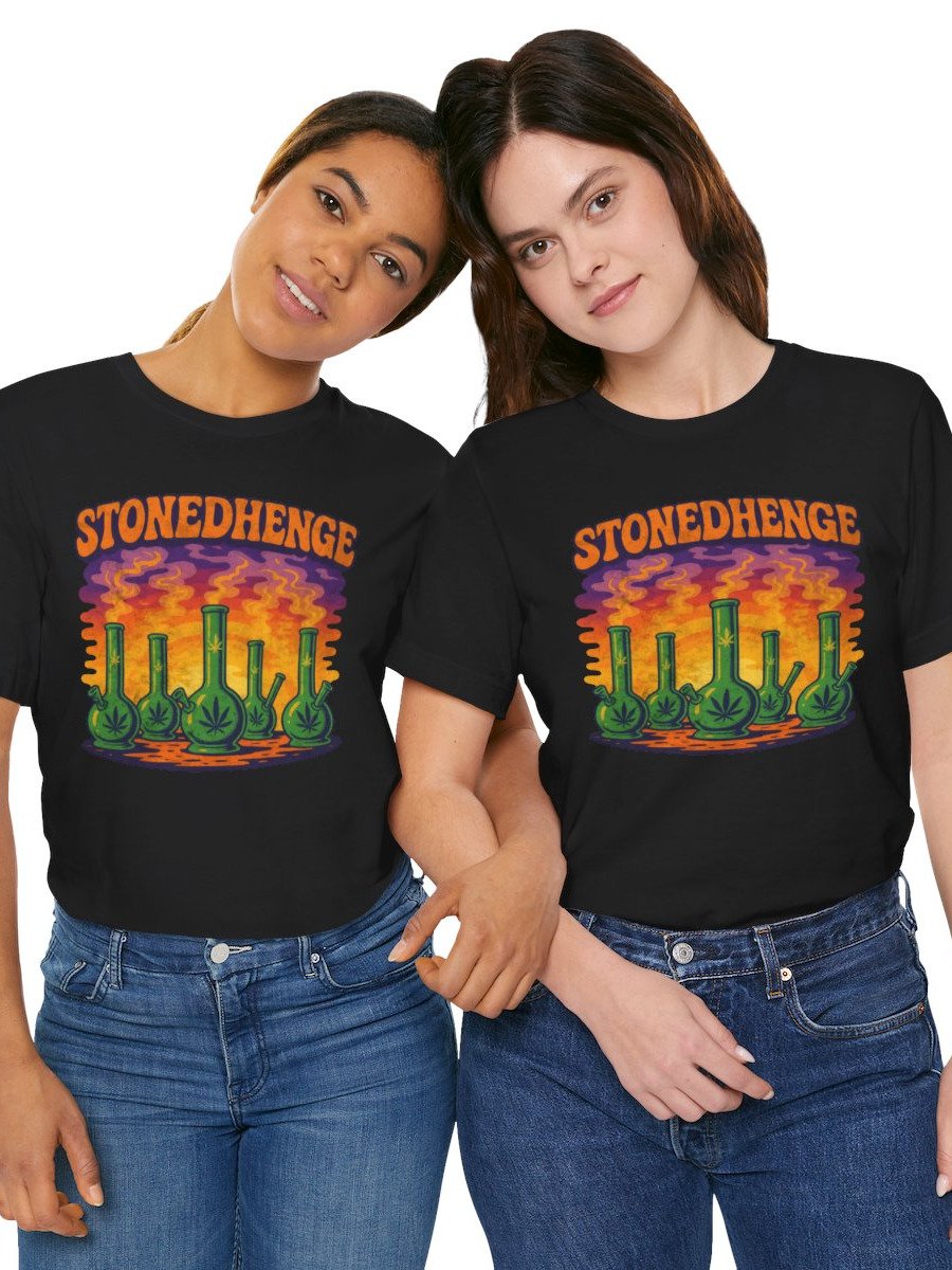 Stonedhenge T-Shirt – Funny Weed Shirt for 420 Stoners and Smokers product image (65)