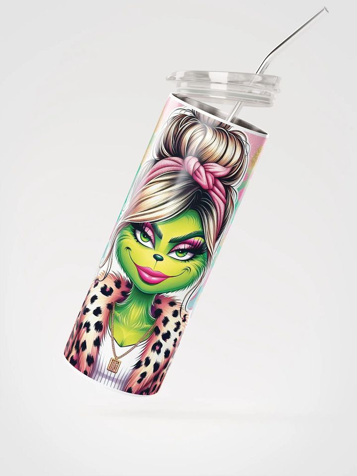 Sassy Grinch Stainless Steel Tumbler product image (2)
