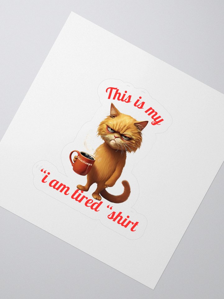 Grumpy Cat Talaslamap Kiss Cut Stickers product image (6)