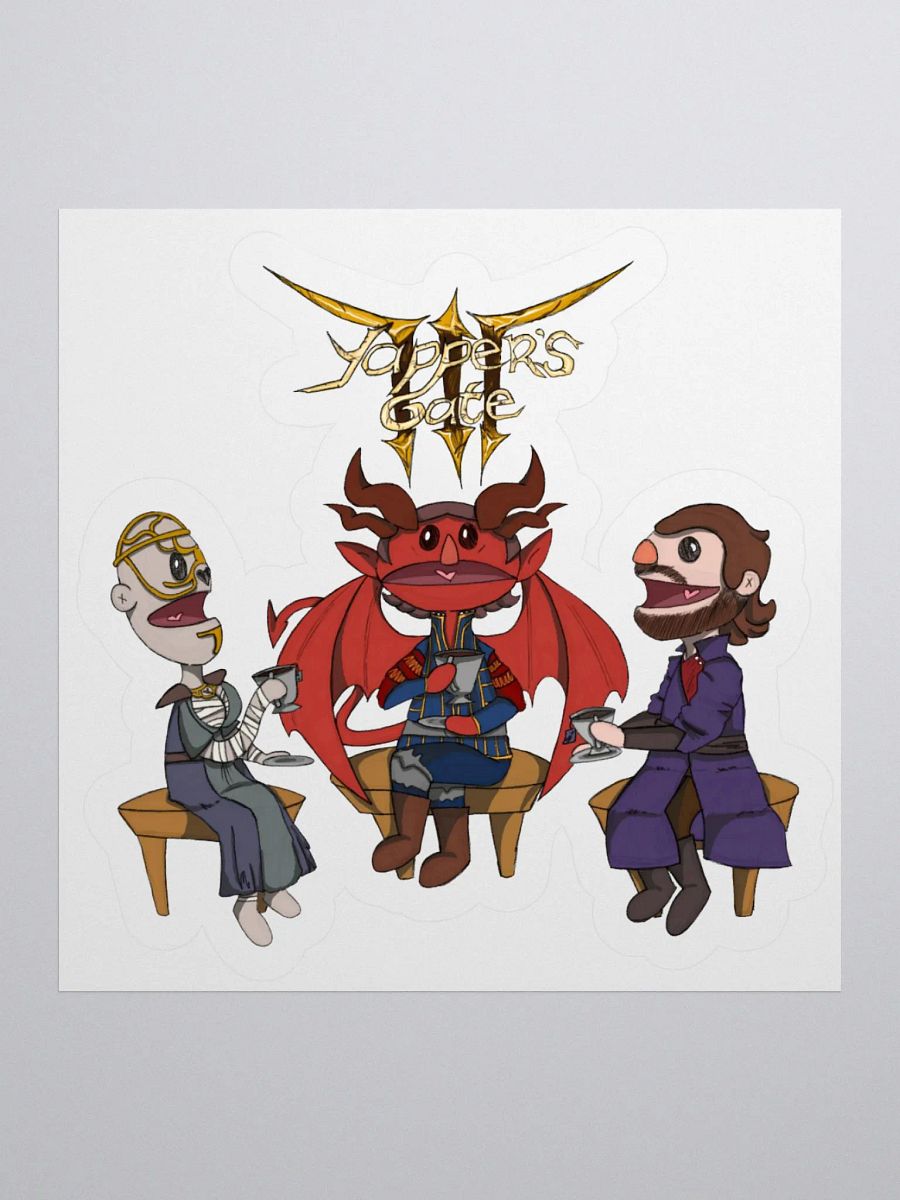 Yapper's Gate Group Sticker product image (4)