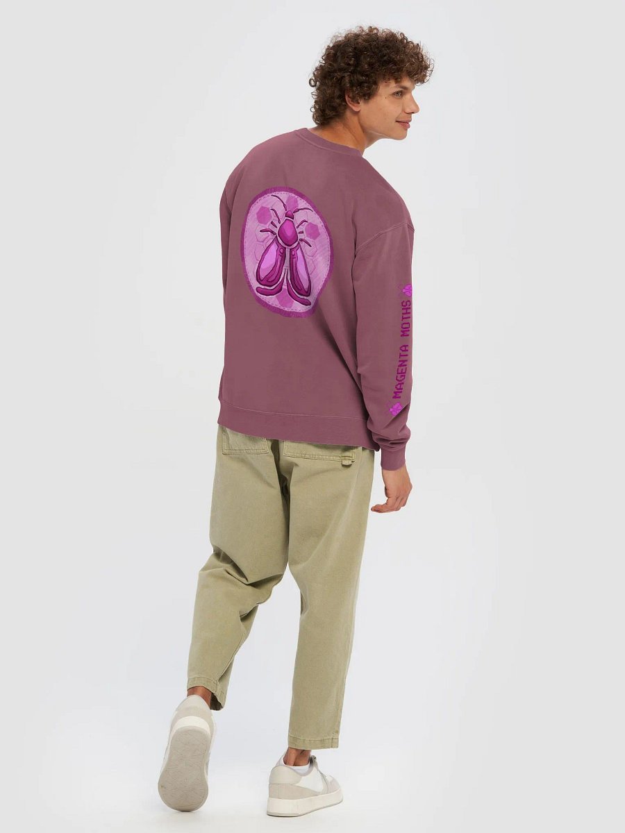 Magenta Moths Sweater product image (4)
