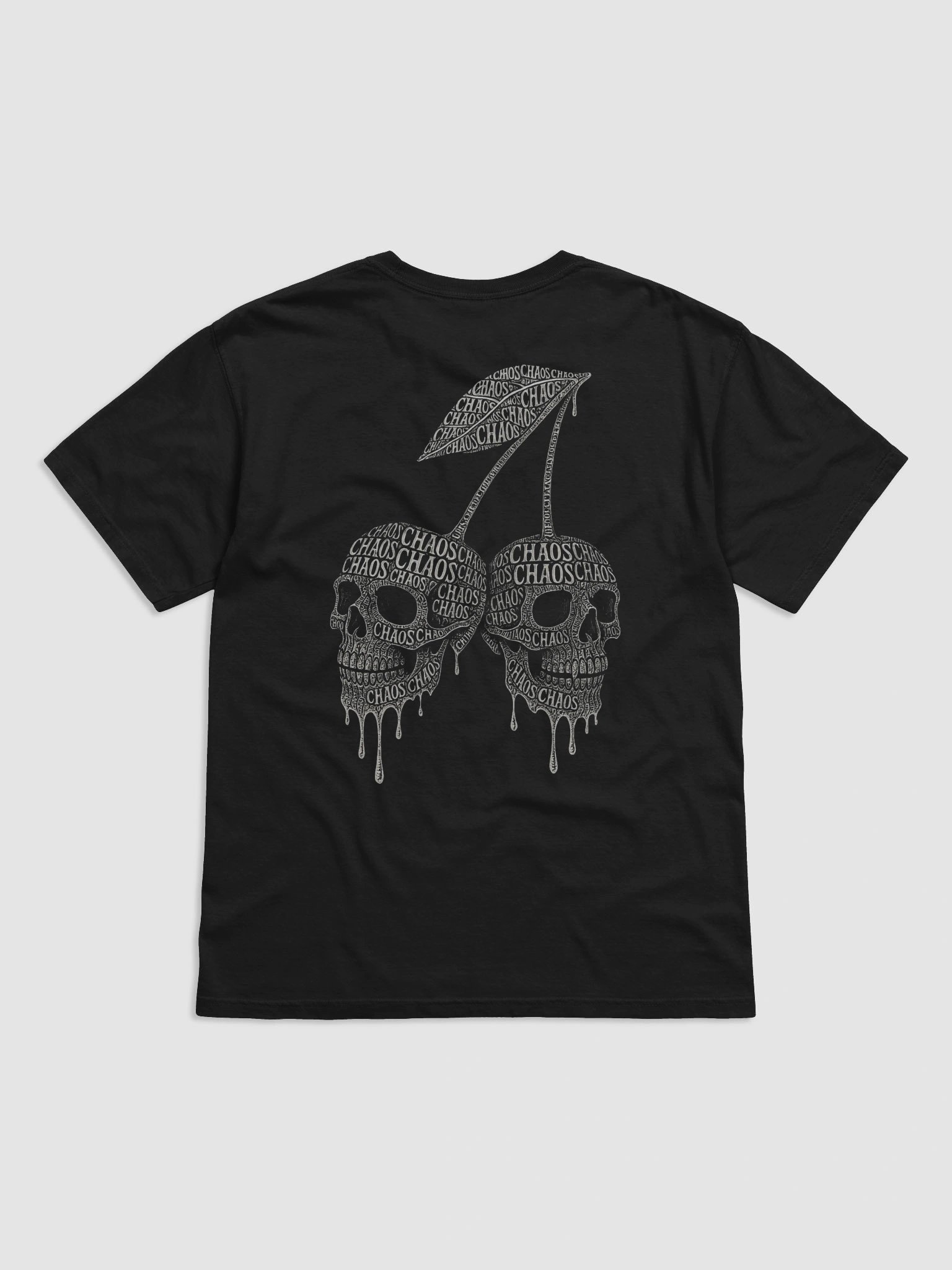Chaos cherry backprint T- product image (2)