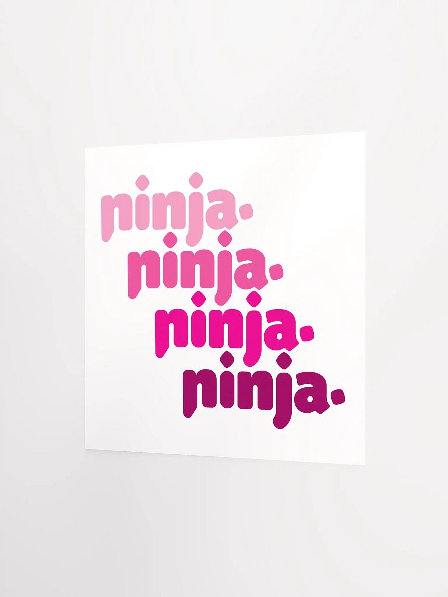 Pink Quad Ninja Poster product image (2)