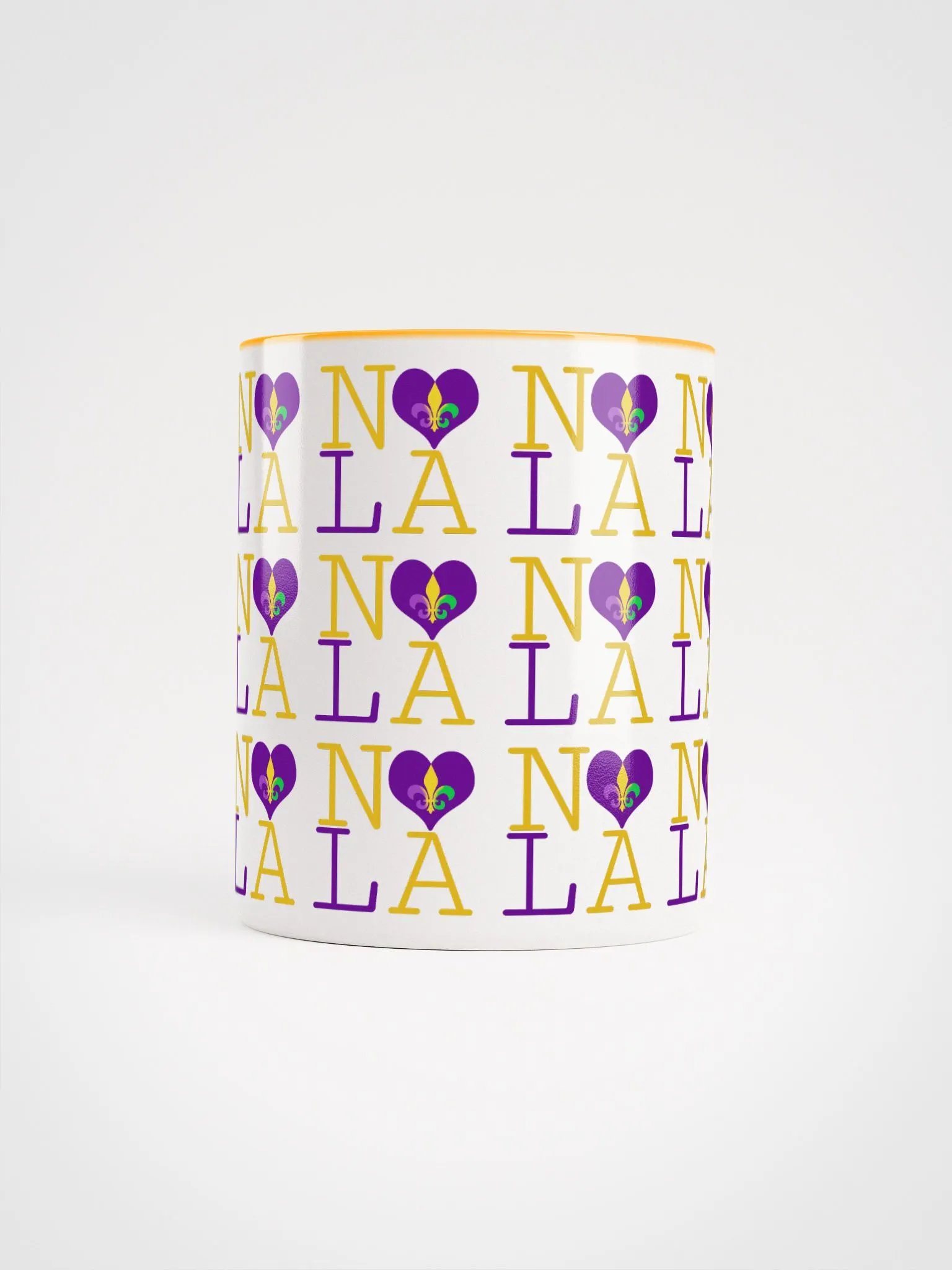 I LOVE NOLA **LEGACY COLOR MUG** (MARDI GRAS 3 FULL INFINITY) product image (25)