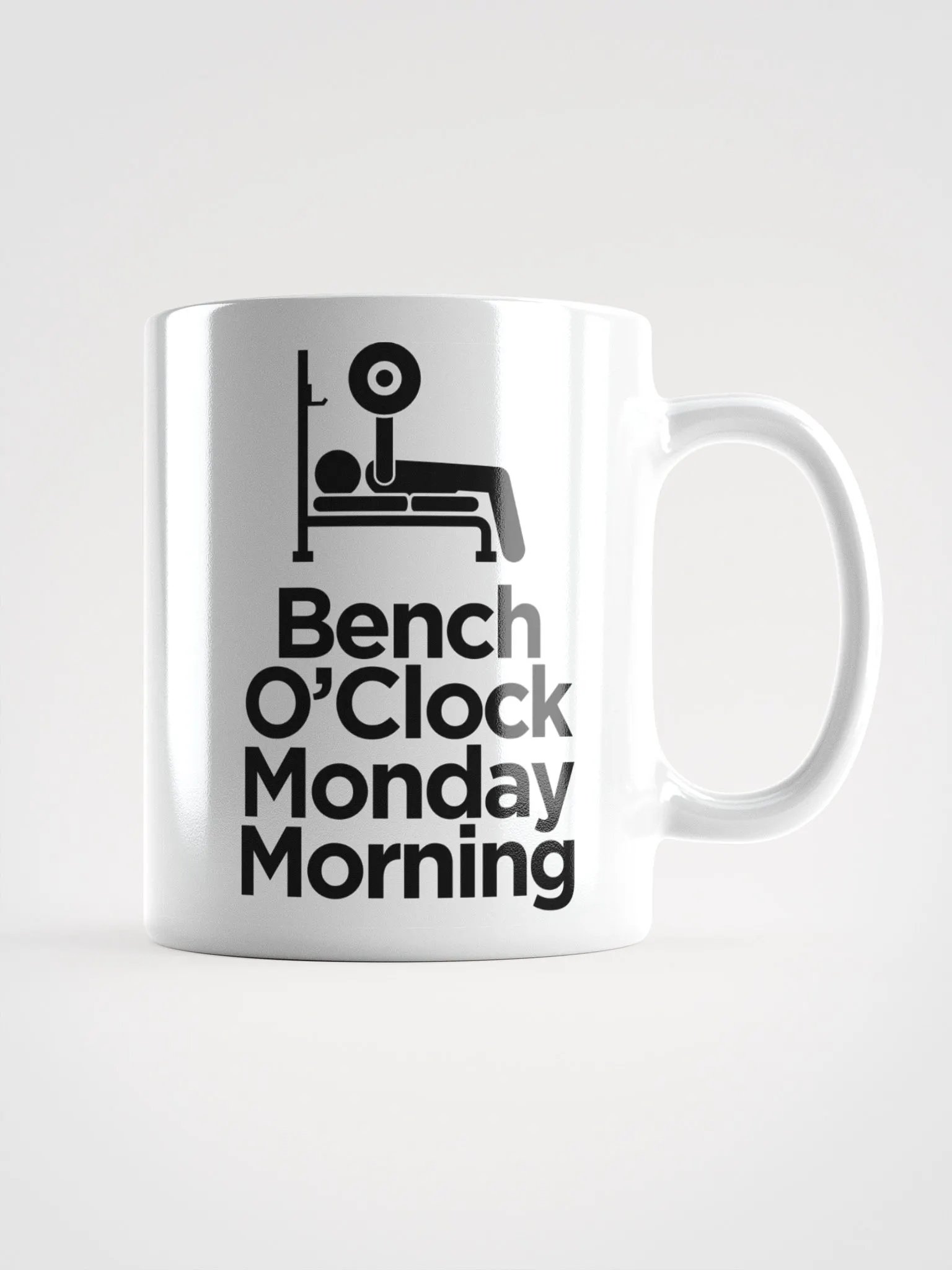 Bench O'Clock Monday Morning Mug product image (1)