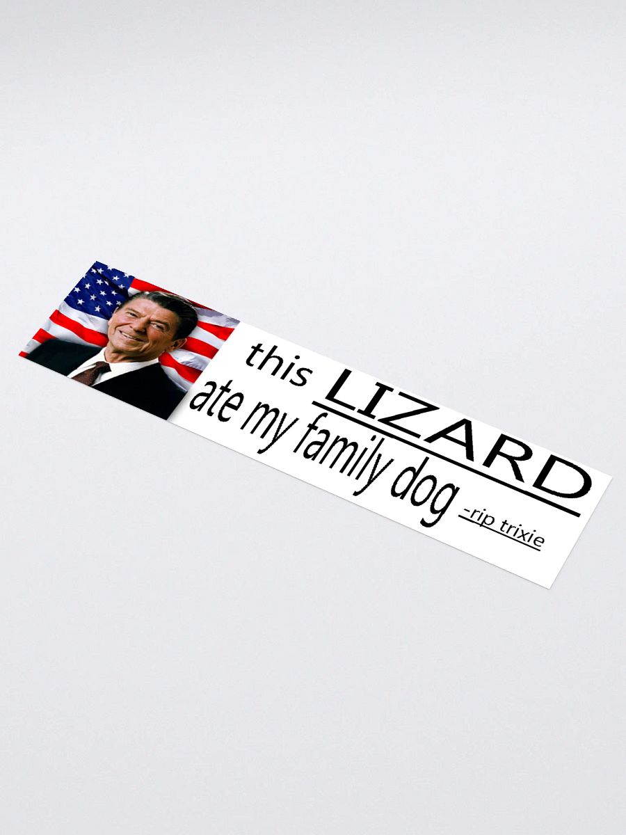 LIZARDKIN KEEP EATIN MY PETS (sticker) product image (1)