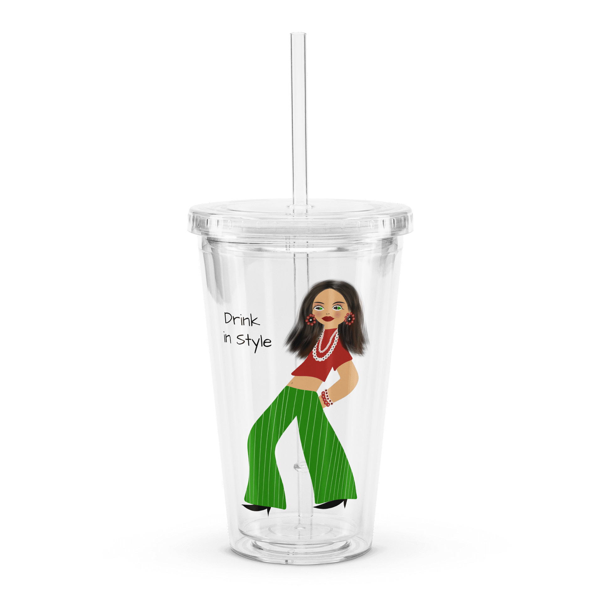 Stylish Fashionista Double Wall Tumbler product image (1)
