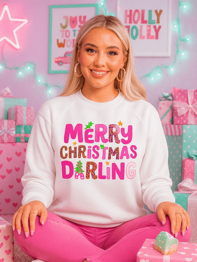 MERRY CHRISTMAS DARLING Sweater product image (1)