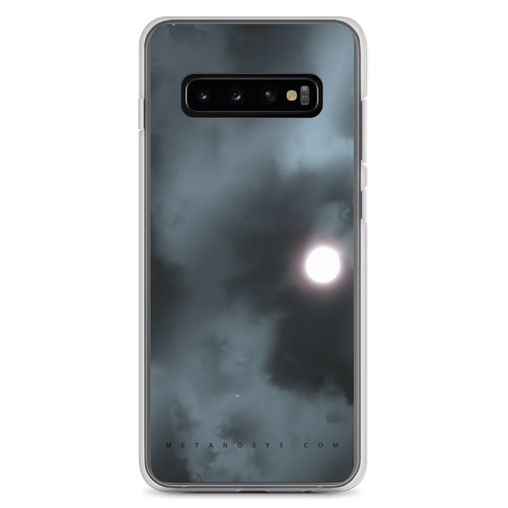 Gray Sky Clear Case for Samsung Phones product image (2)