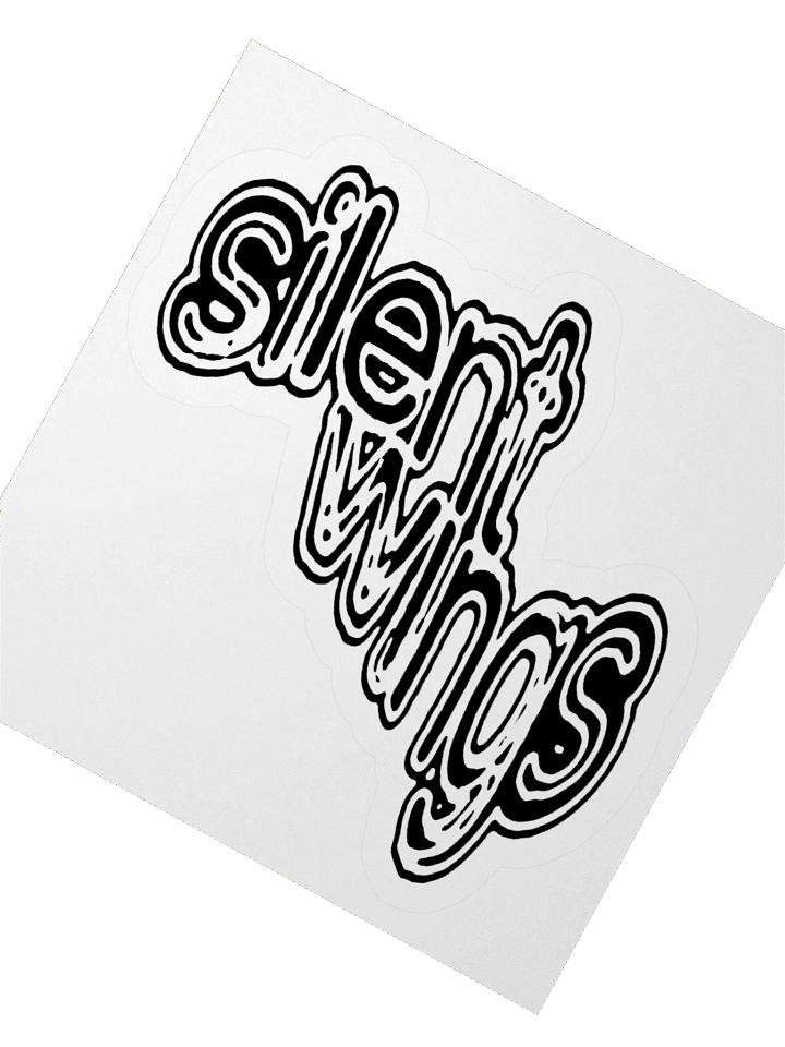 SILENT WINGS STICKER product image (2)