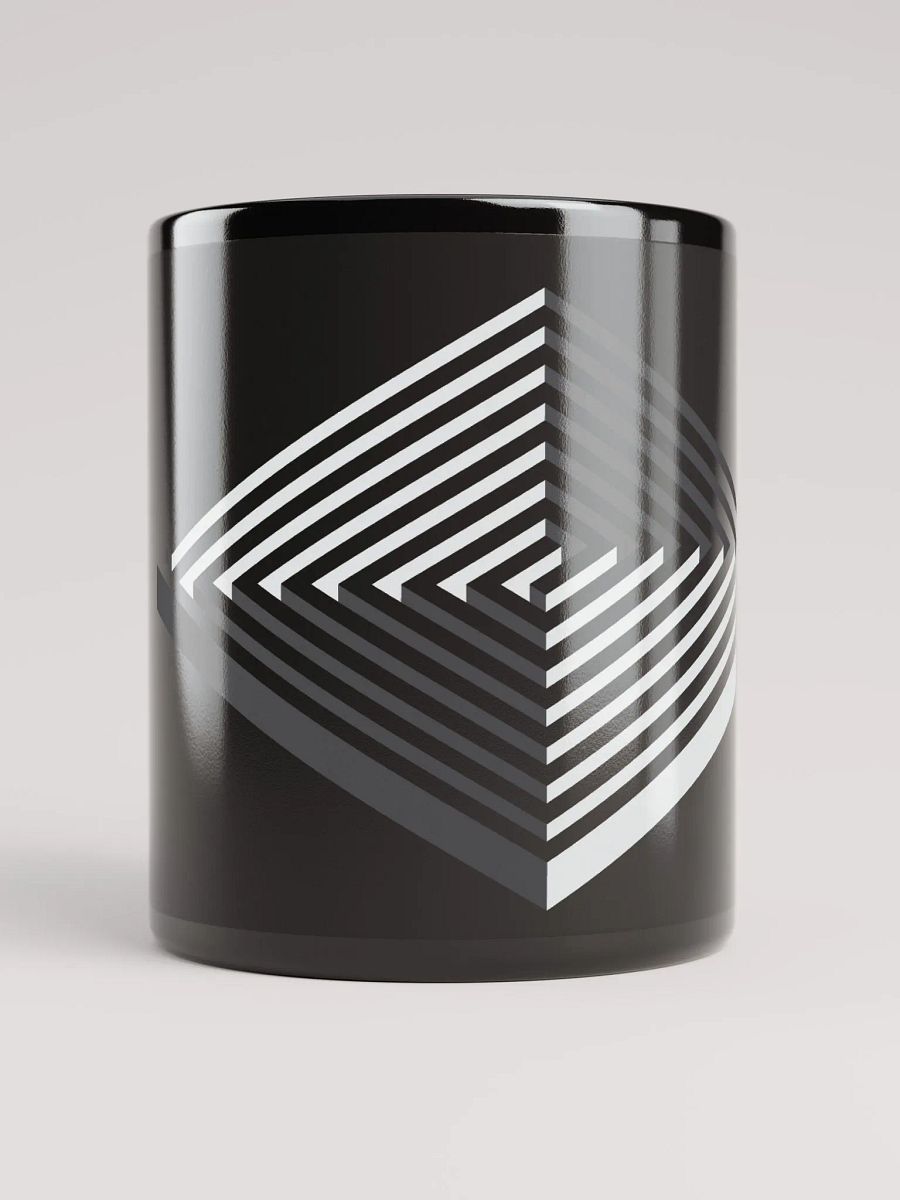 Spiral Maze Mug (Black) product image (1)