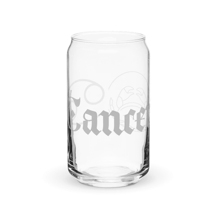 Zodiac Cancer-Inspired Can-Shaped Glass product image (2)