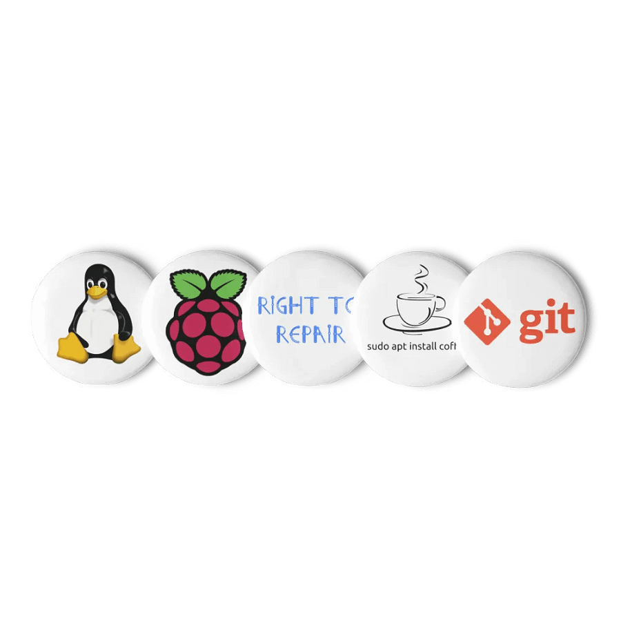 Linux Life Buttons product image (3)