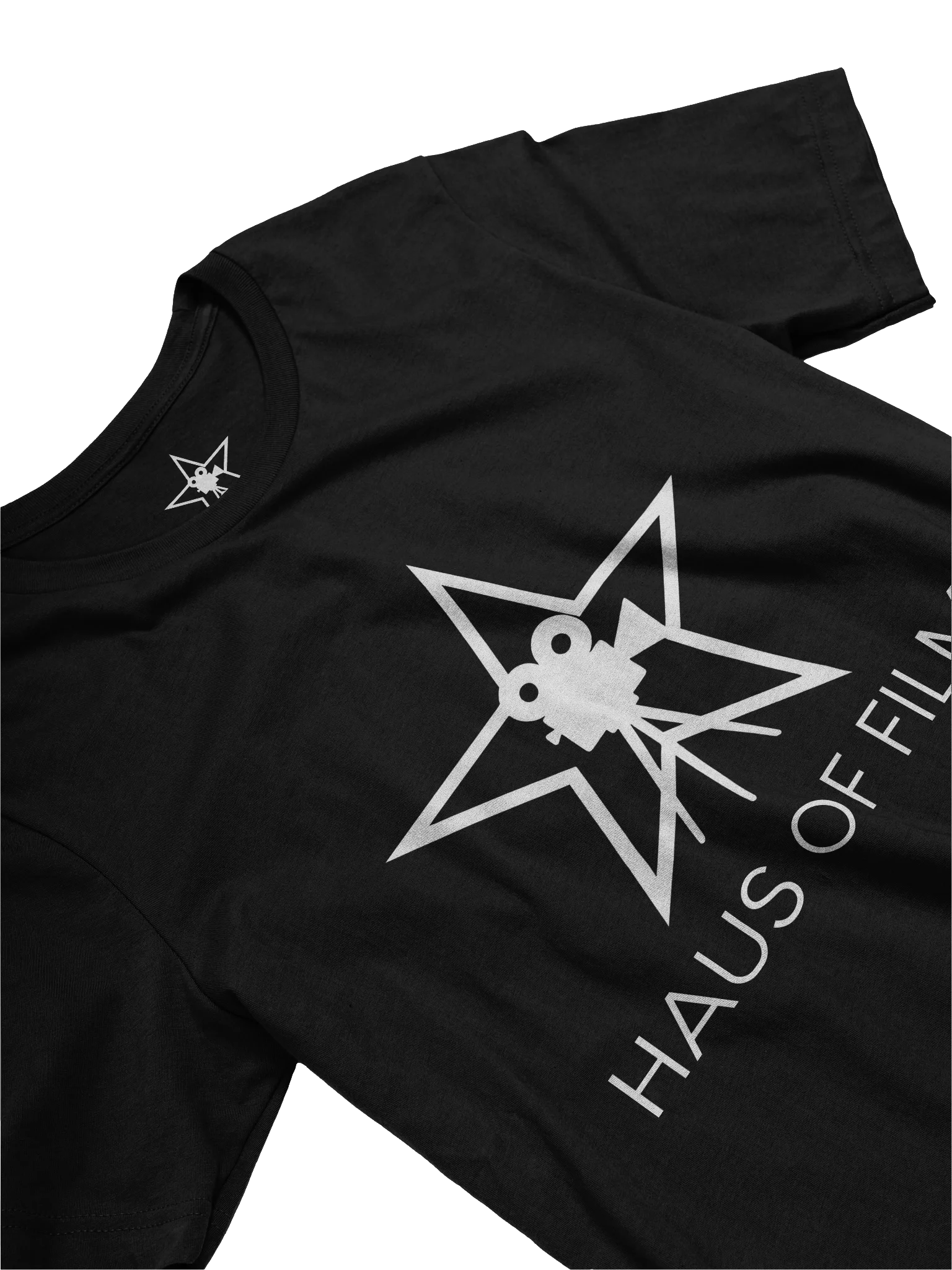 Haus of Film Logo (White) Concert Tee Fit Unisex T-Shirt product image (27)