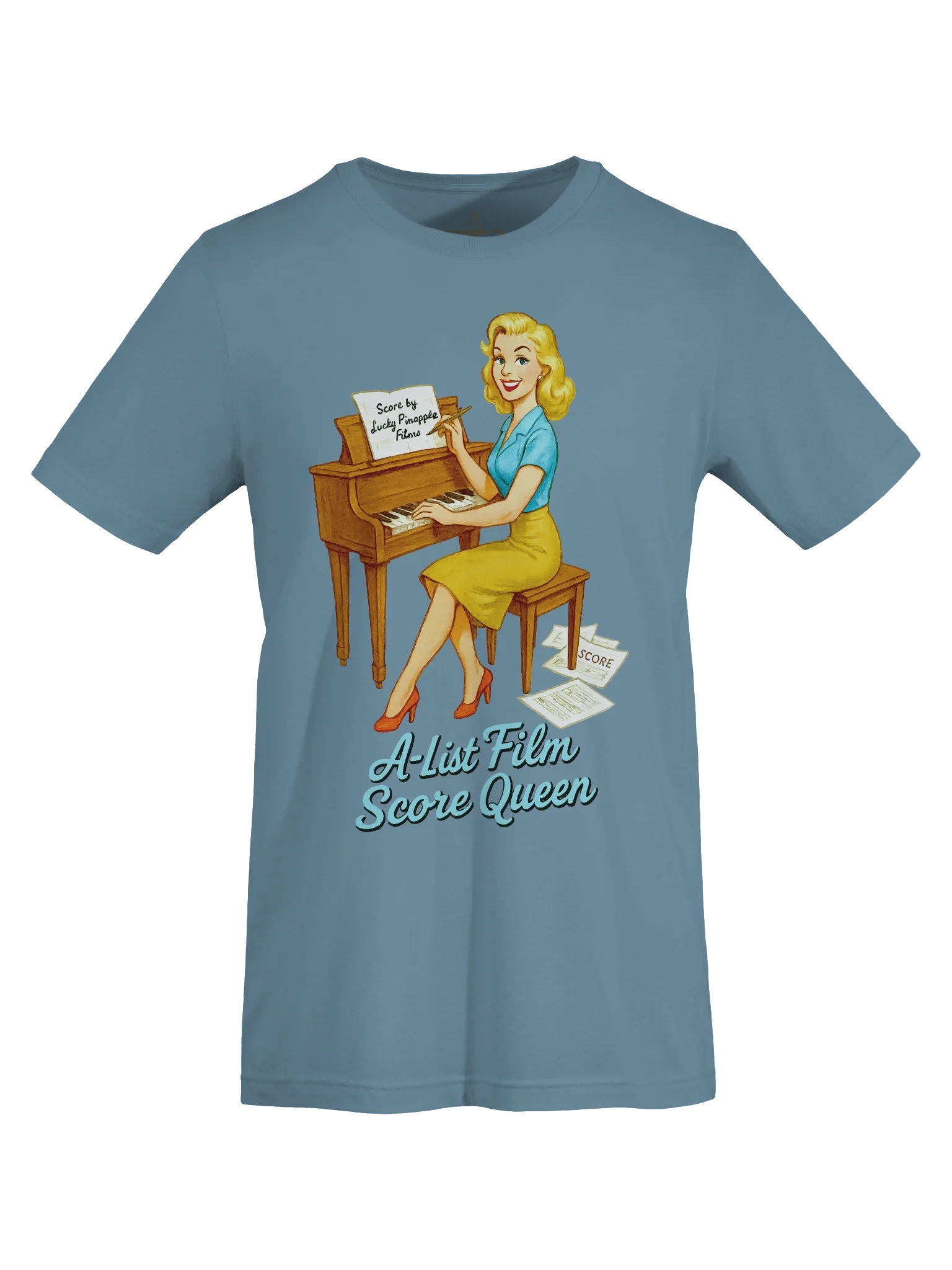 Film Score Composer Pin-up Girl 1940's Retro Concert Tee Fit Unisex T-Shirt product image (43)