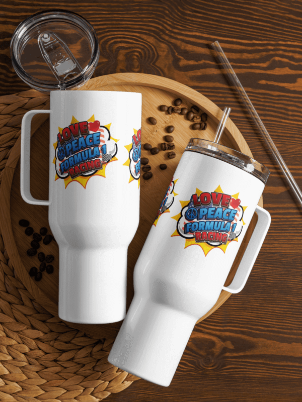 Love & Racing Travel Mug product image (1)