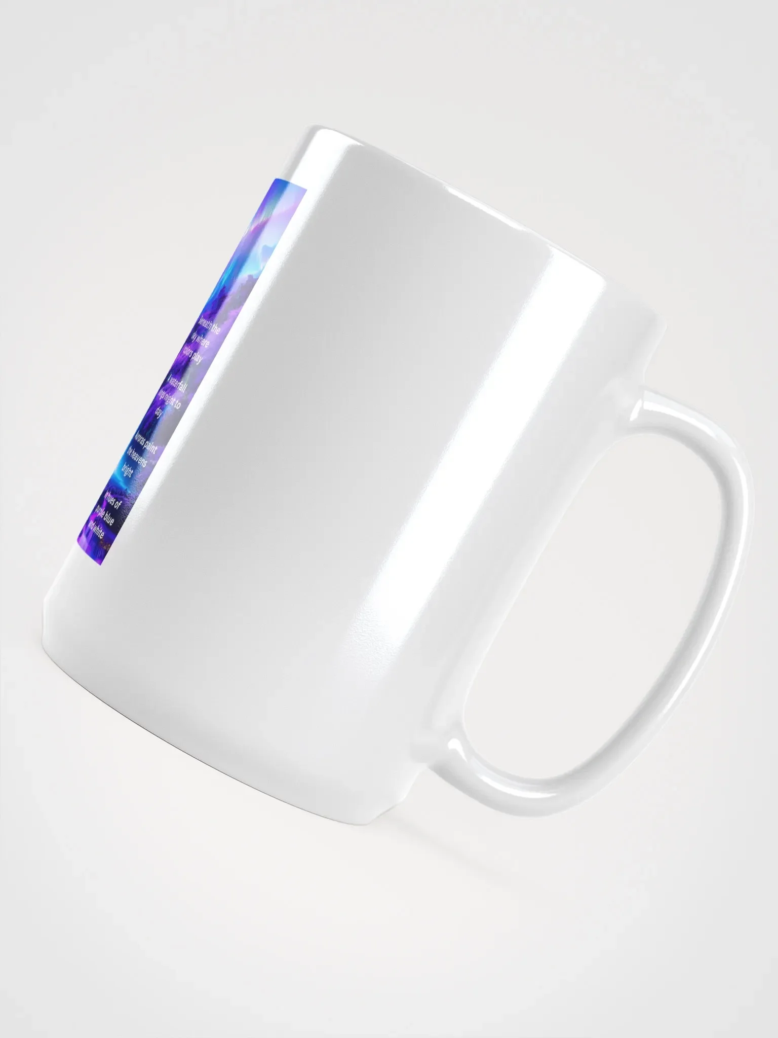 Auroral Waterfall Serenade Mug product image (4)