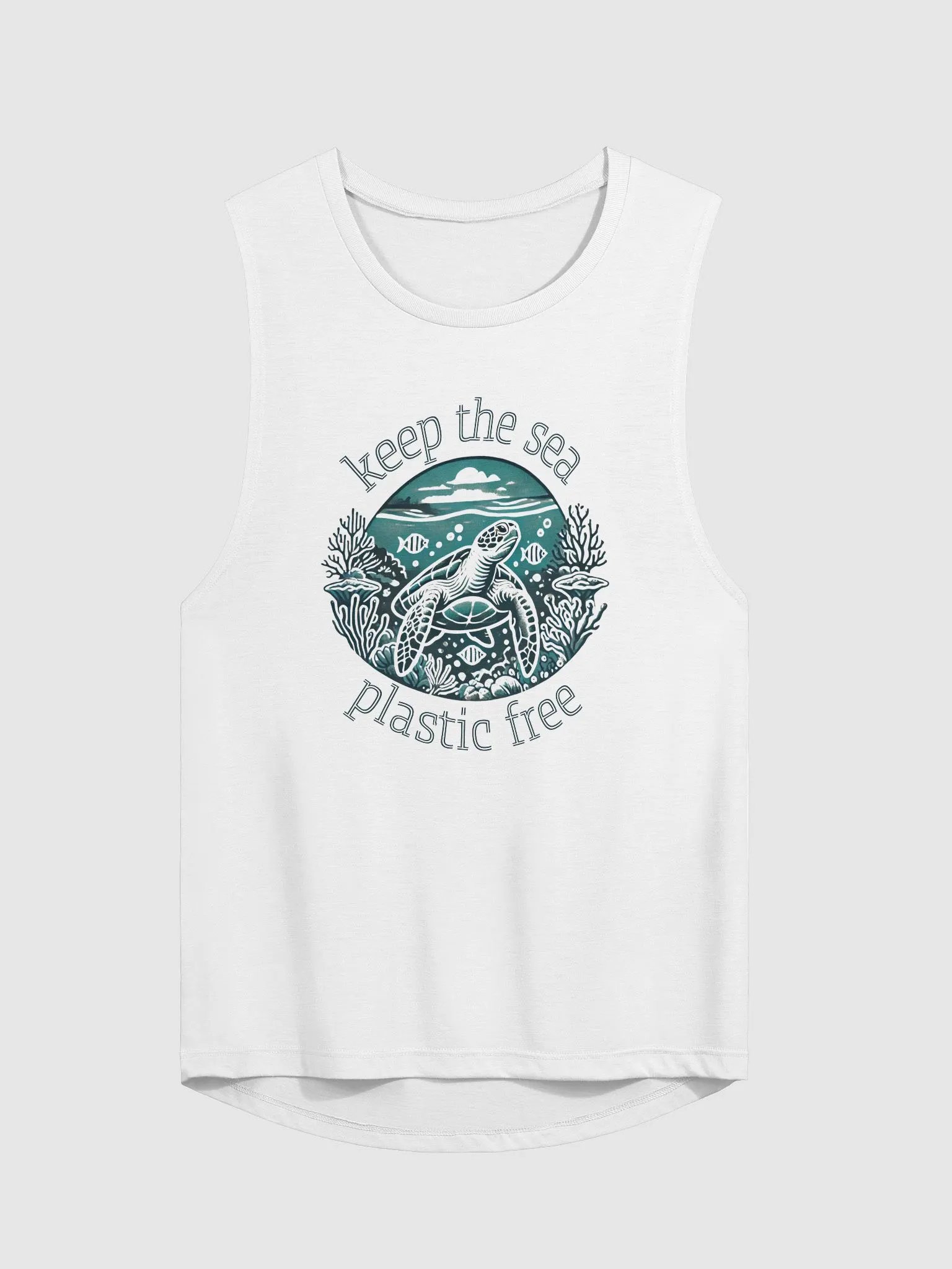 Ocean Conservation Flowy Muscle Tank product image (2)