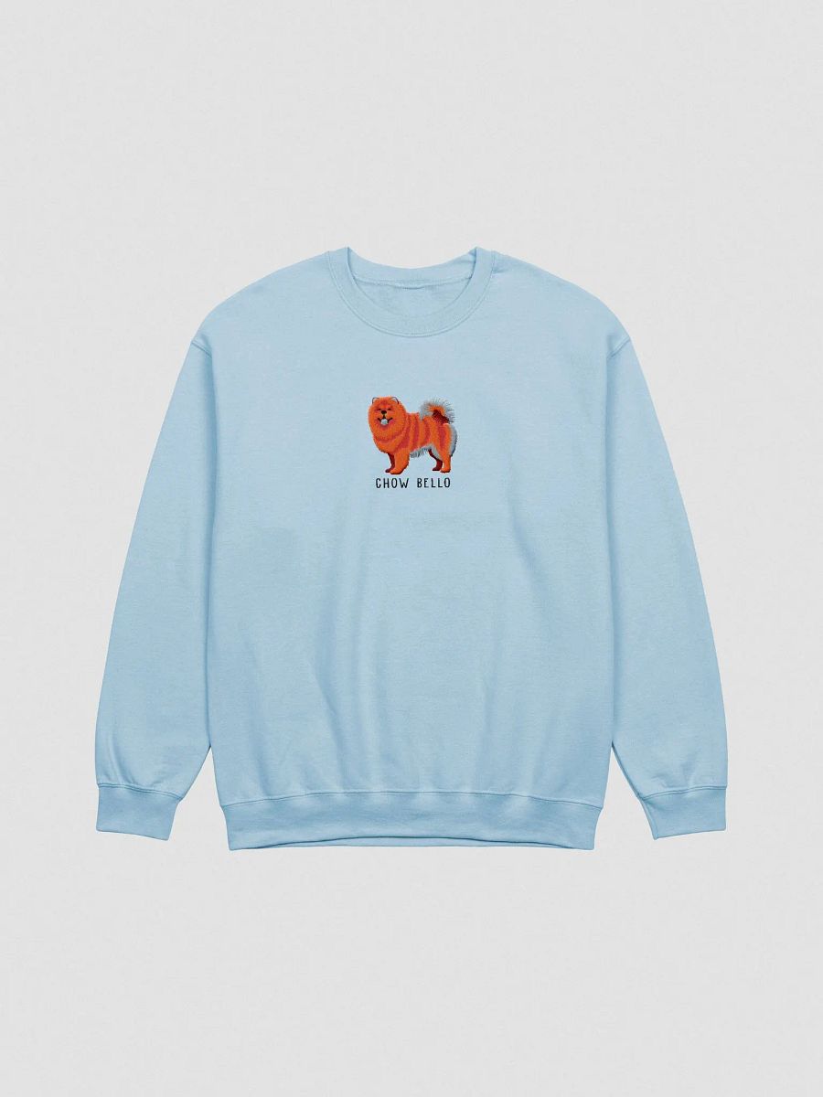 Chow Bello Sweatshirt(Embroidered) of a Chow Chow(Red) product image (4)